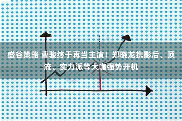 盛谷策略 曹骏终于再当主演！郑晓龙携影后、顶流、实力派等大咖强势开机